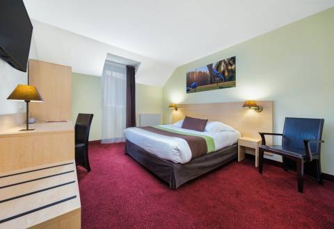 Chambre Standard Double | Hôtel Acadine au Neubourg en Normandie Chambre Standard Double | Hôtel Acadine au Neubourg en Normandie